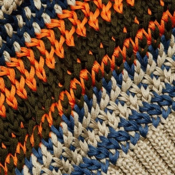 NSF
Blayne Crocheted Striped Sweater - Picture 5 of 5